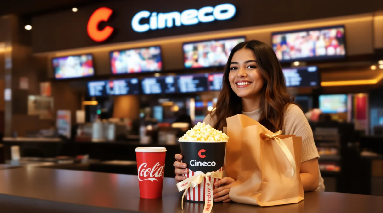 Free Birthday Cinema Ticket at Cineco