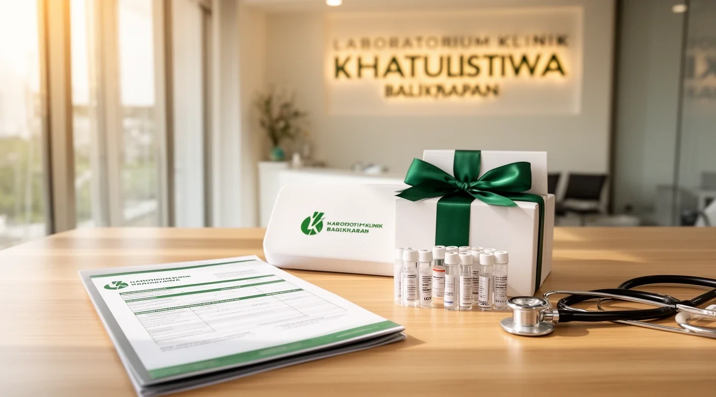 Diskon 10% untuk pemeriksaan laboratorium.
